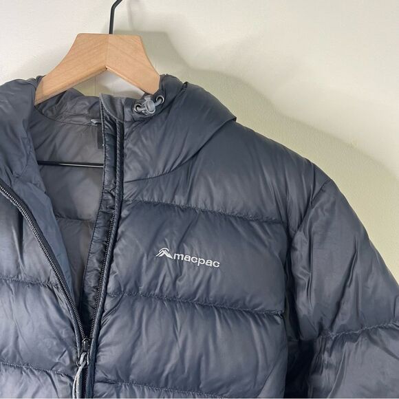 Macpac Men's Black Duck Down Puffer Jacket - Picture 6 of 15